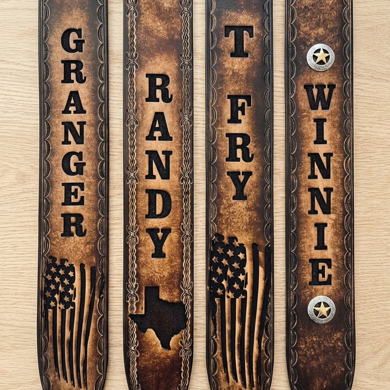 Leather Guitar Straps