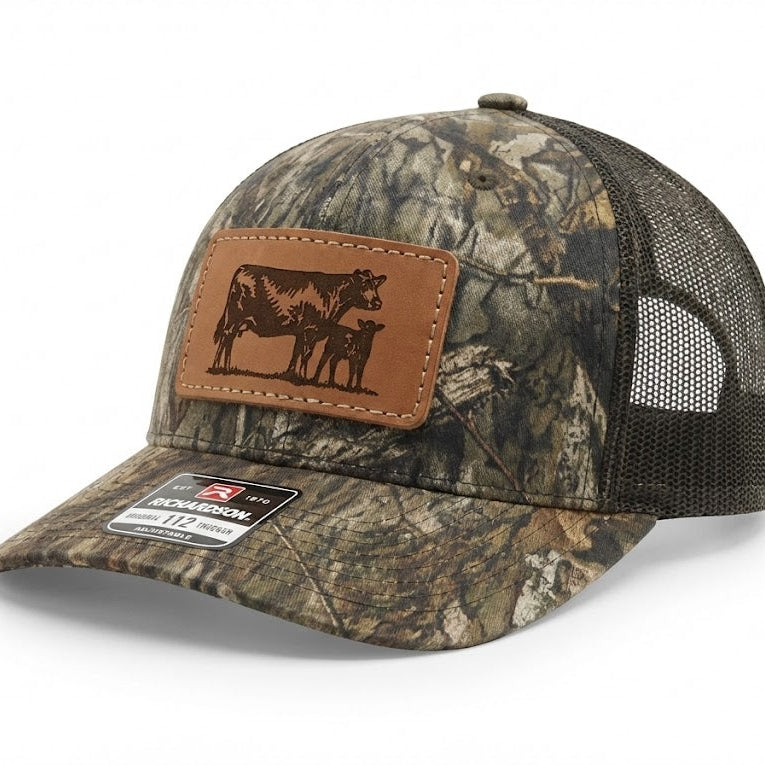 Caps - Leather Patch