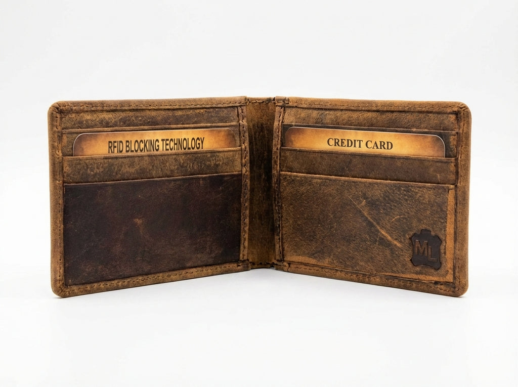 Horizontal Front Pocket Wallet - Eagle Concho