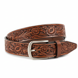 Custom Handmade Leather Belt - Full-Grain Cowhide | Miller's Leather S
