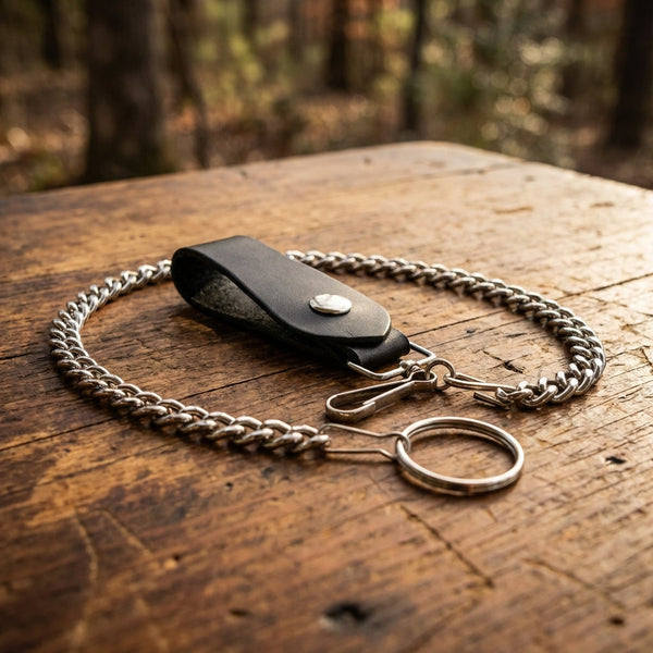 Miller's Leather Shop Heavy Duty Wallet Chain - Biker Chain