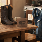 American Flag Patriotic Wallet Bifold