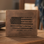 American Flag Patriotic Wallet Bifold