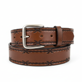 Custom Handmade Leather Belt - Full-Grain Cowhide | Miller's Leather S
