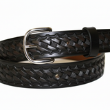 Custom Handmade Leather Belt - Full-Grain Cowhide | Miller's Leather S
