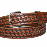 Custom Handmade Leather Belt - Full-Grain Cowhide | Miller's Leather S