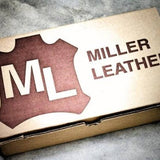 Barb Wire Hand-Tooled Full-Grain Leather Belt | Miller's Leather Shop