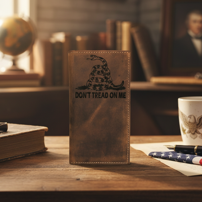 Gadsden Flag Don't Tread on Me  Roper Long Wallet