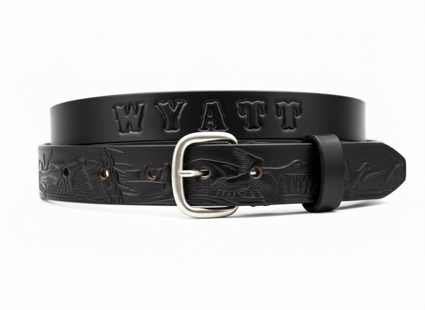 Handmade Leather Belt - Choose Any Design