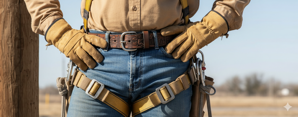 Lineman Leather Belt