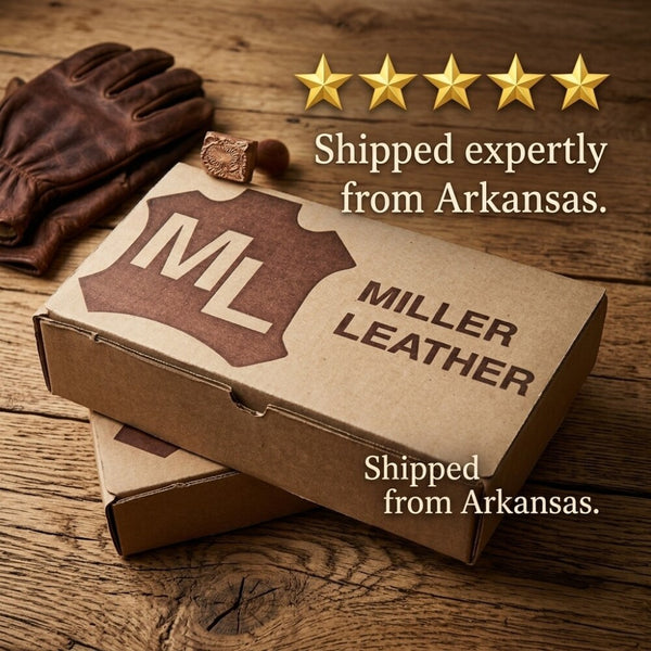 Personalized Kids Leather Belt - Western Oak Leaf Cowboy Belt | Millers Leather Shop