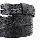 Custom Handmade Leather Belt - Full-Grain Cowhide | Miller's Leather S