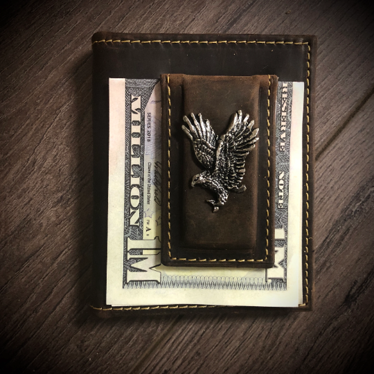 Eagle Money Clip Wallet, Front Pocket Wallet