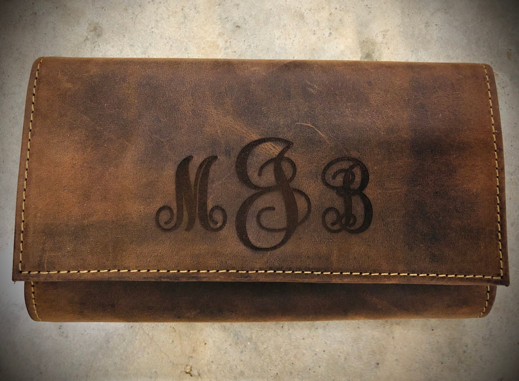 Lady's Leather Wallet, Multiple pockets