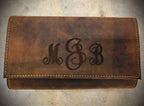 Lady's Leather Wallet, Multiple pockets