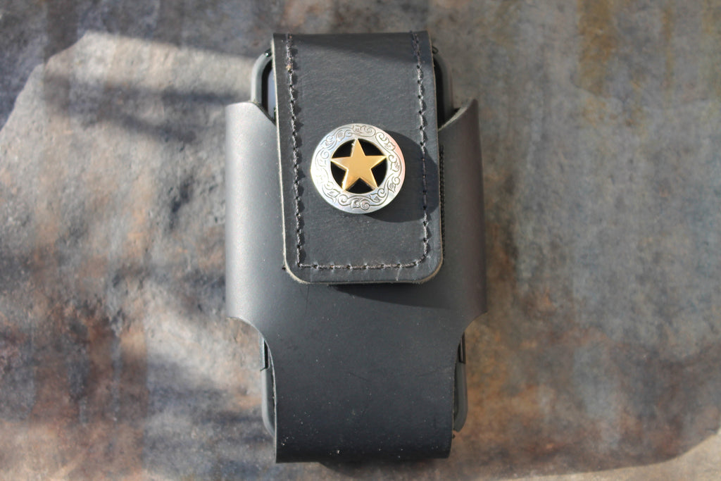 Custom Cell Phone Case with Western Star Concho