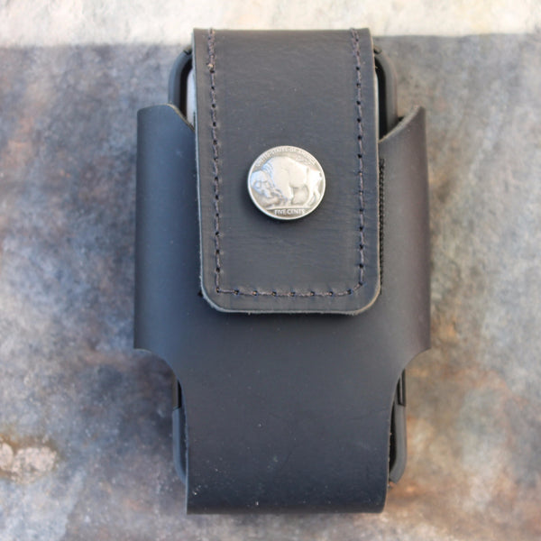 Custom Cell Phone Case with BUFFALO NICKEL concho