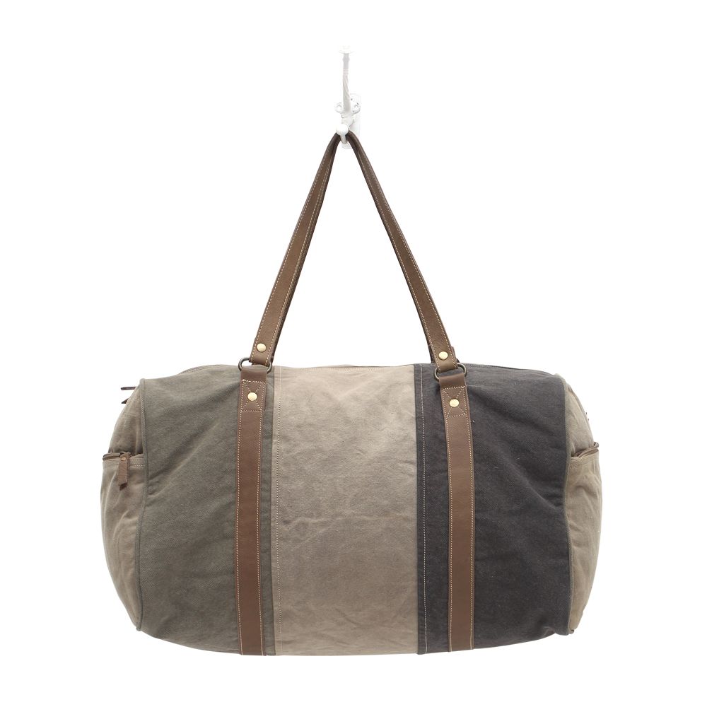 VINTAGE "USA" PRINT BIG DUFFEL TRAVELLER BAG  SKU: S-1001