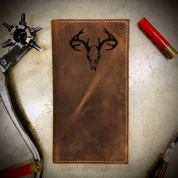 Bone Collector Skull Roper Long Wallet