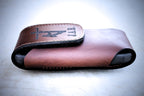 Leather Cell Phone Case, Custom Design Engraved, Made in the USA by Miller's Leather Shop