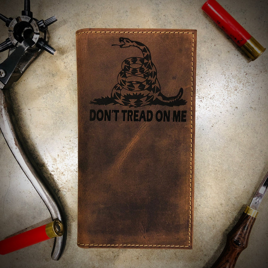Gadsden Flag Don't Tread on Me  Roper Long Wallet