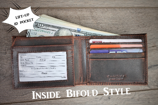 CLASSIC LEATHER BIFOLD Wallet