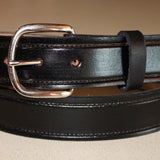 Tooled Border Handmade Leather Belt