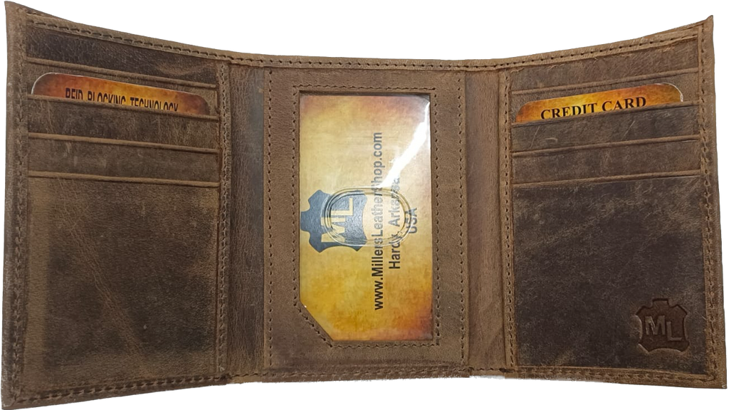DEER TRIFOLD DISTRESSED