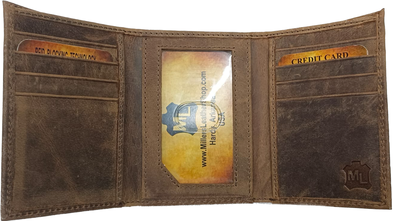 DEER TRIFOLD DISTRESSED