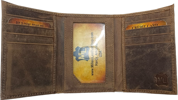 DEER TRIFOLD DISTRESSED
