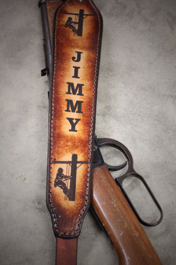 LINEMAN RIFLE SLING, Personalized Rifle Sling